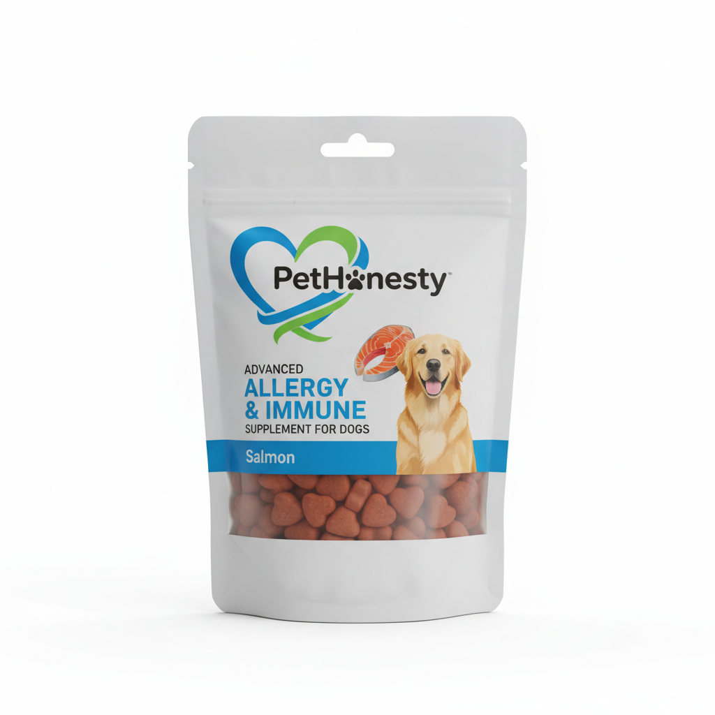 PetHonesty Advanced Allergy & Immune Supplement for Dogs - Salmon