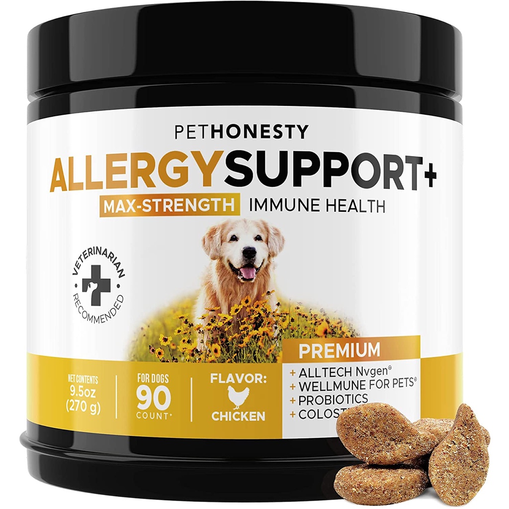 PetHonesty Advanced AllergySupport+ for Dogs with Probiotics & Omega 3