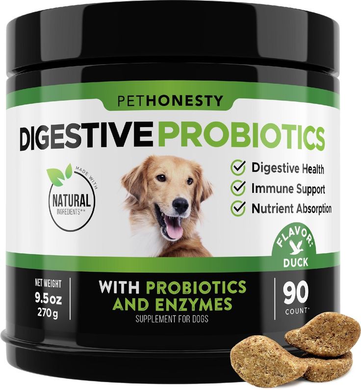 PetHonesty Digestive Probiotics Soft Chews for Dogs