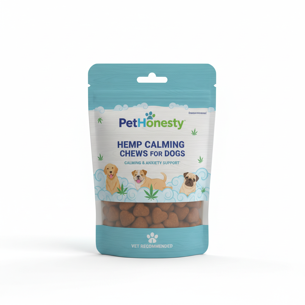 PetHonesty Hemp Calming Chews for Dogs pet supplement