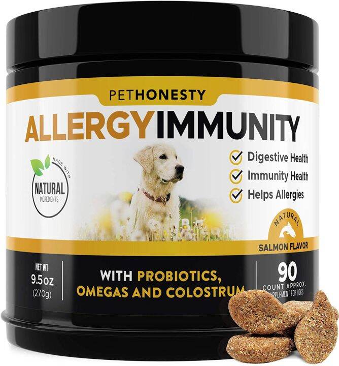 PetHonesty Immune Support with Colostrum & Mushroom Blend for Dogs pet supplement
