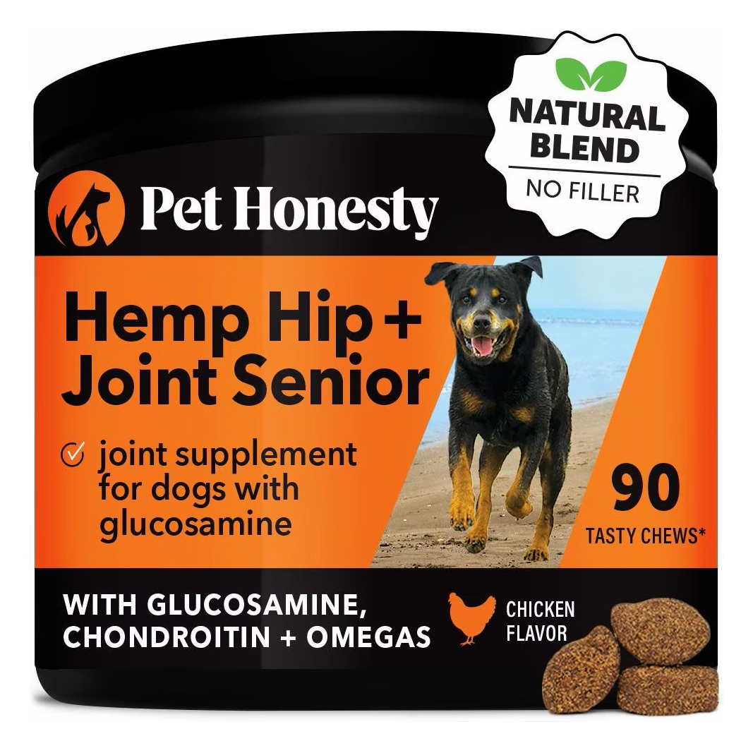PetHonesty Senior Hemp Mobility Soft Chews pet supplement