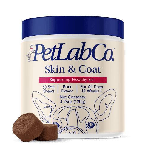 PetLab Co. Skin & Coat Chews for Dogs pet supplement