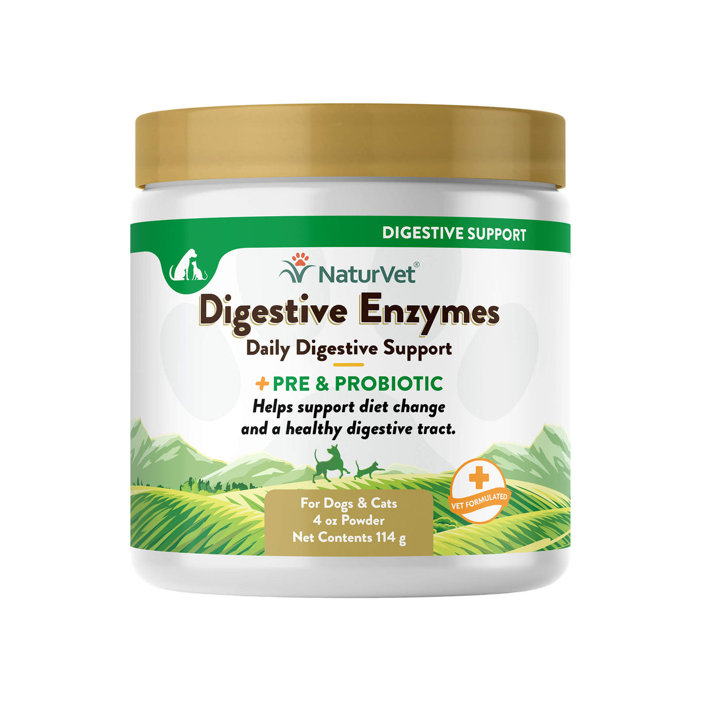 Digestive Support for Dogs & Cats pet supplement