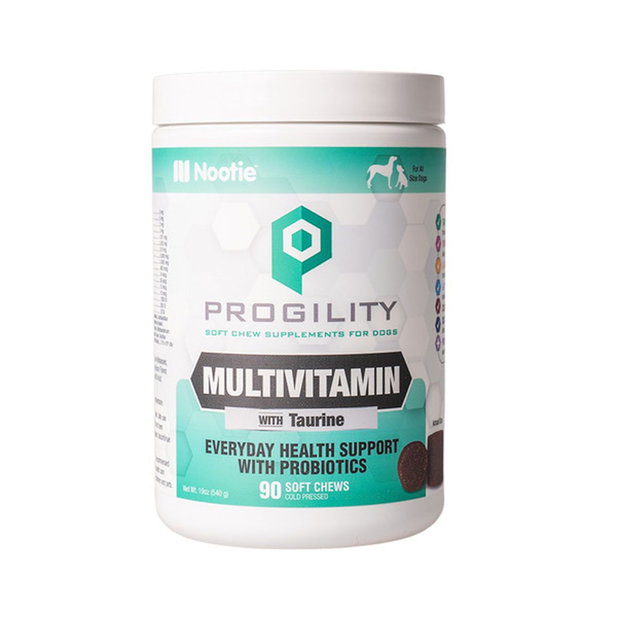 Progility Multivitamin with Taurine Soft Chew Supplement for Dogs pet supplement