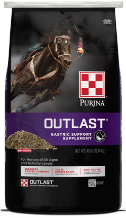 Purina Animal Nutrition Outlast Gastric Support Supplement horse digestive health supplement