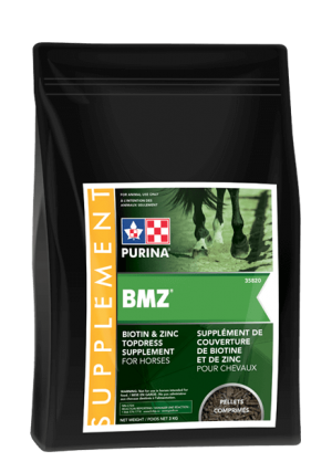Purina BMZ Hoof Supplement horse hoof & coat supplement