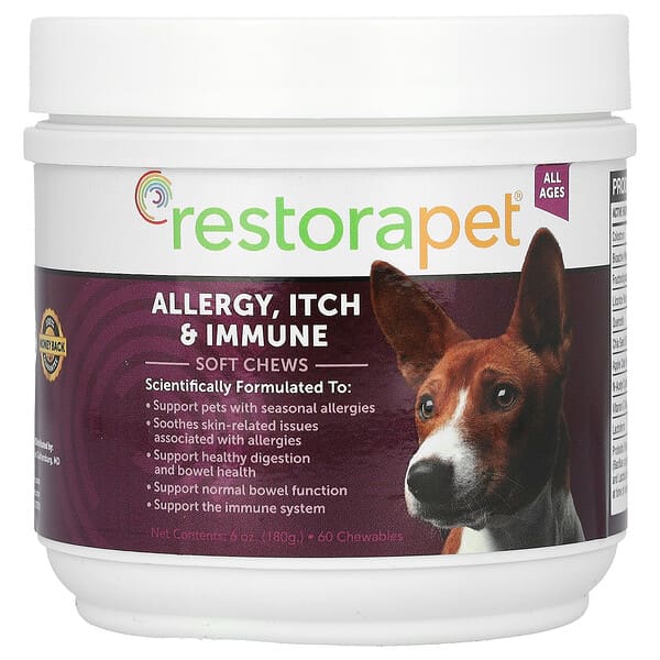 RestoraPet Allergy, Itch & Immune Soft Chews