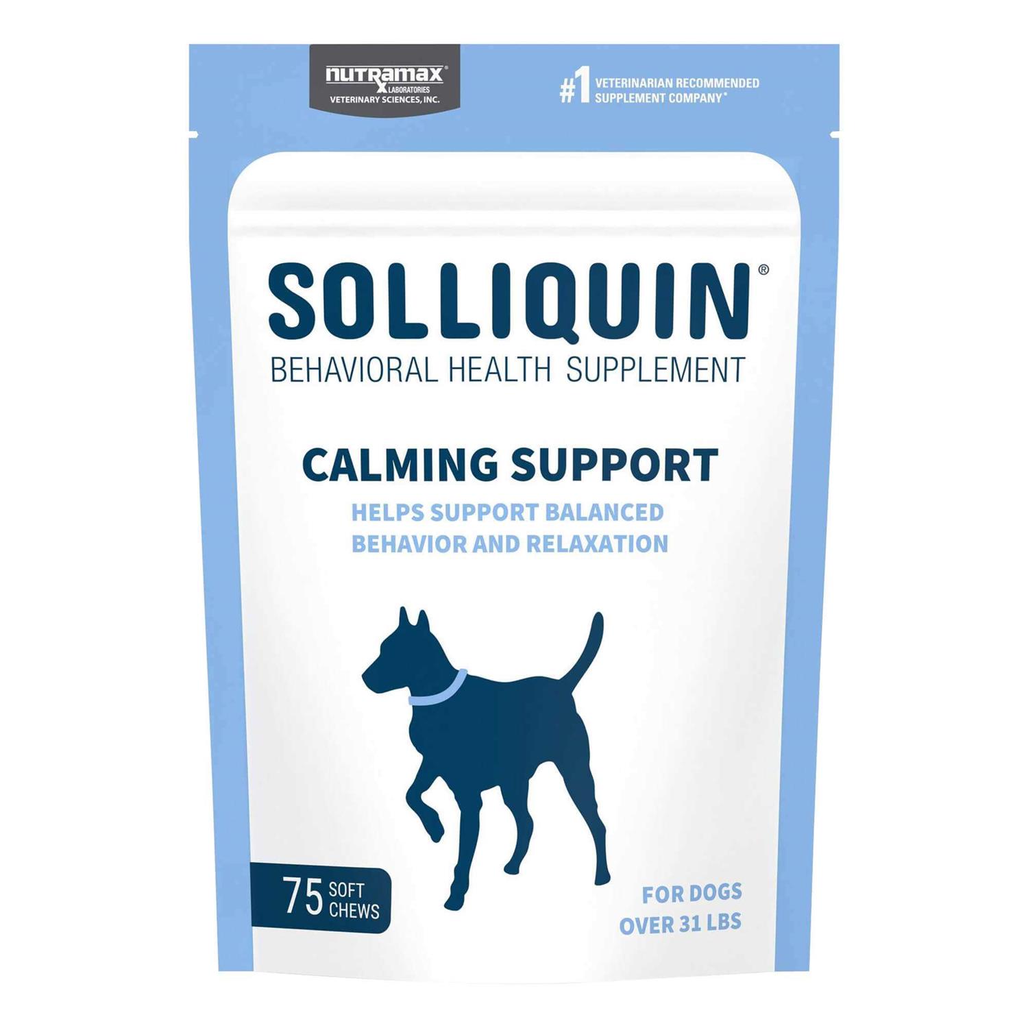 Solliquin Behavioral Health Supplement for Dogs pet supplement