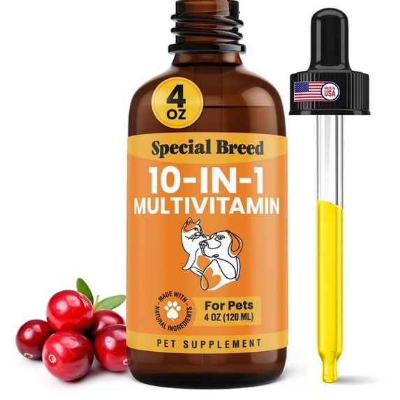 Special Breed Co: 10-in-1 Liquid Multivitamin for Dogs pet supplement