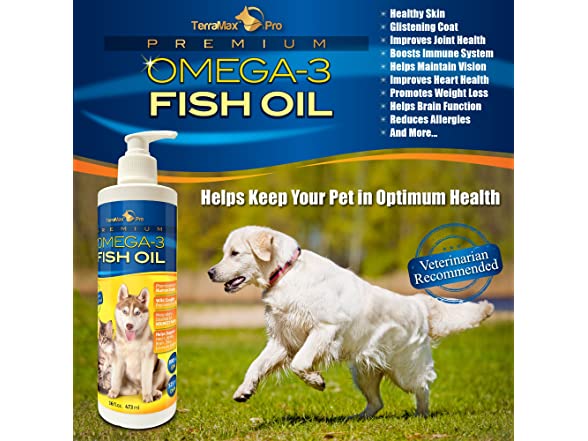 TerraMax Pro Liquid Omega-3 Fish Oil for Dogs