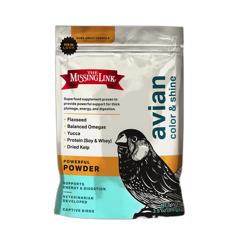 The Missing Link Avian Formula pet supplement