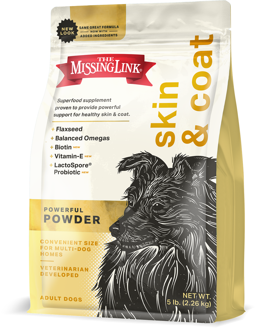 The Missing Link Skin & Coat Supplement for Dogs