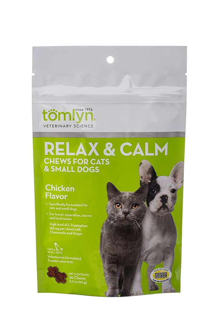 Tomlyn Relax & Calm Chews for Cats & Dogs