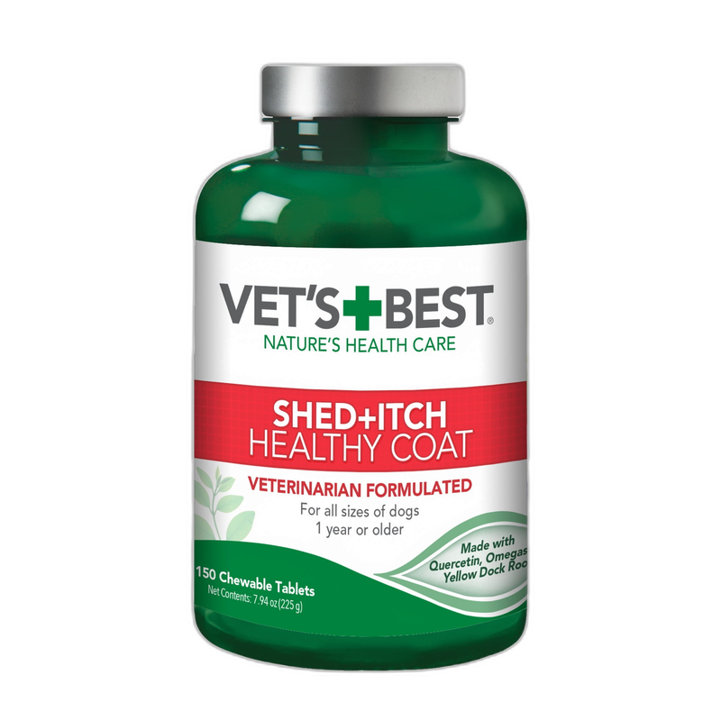 Vet's Best Healthy Coat Shed & Itch Relief dog skin & coat supplement
