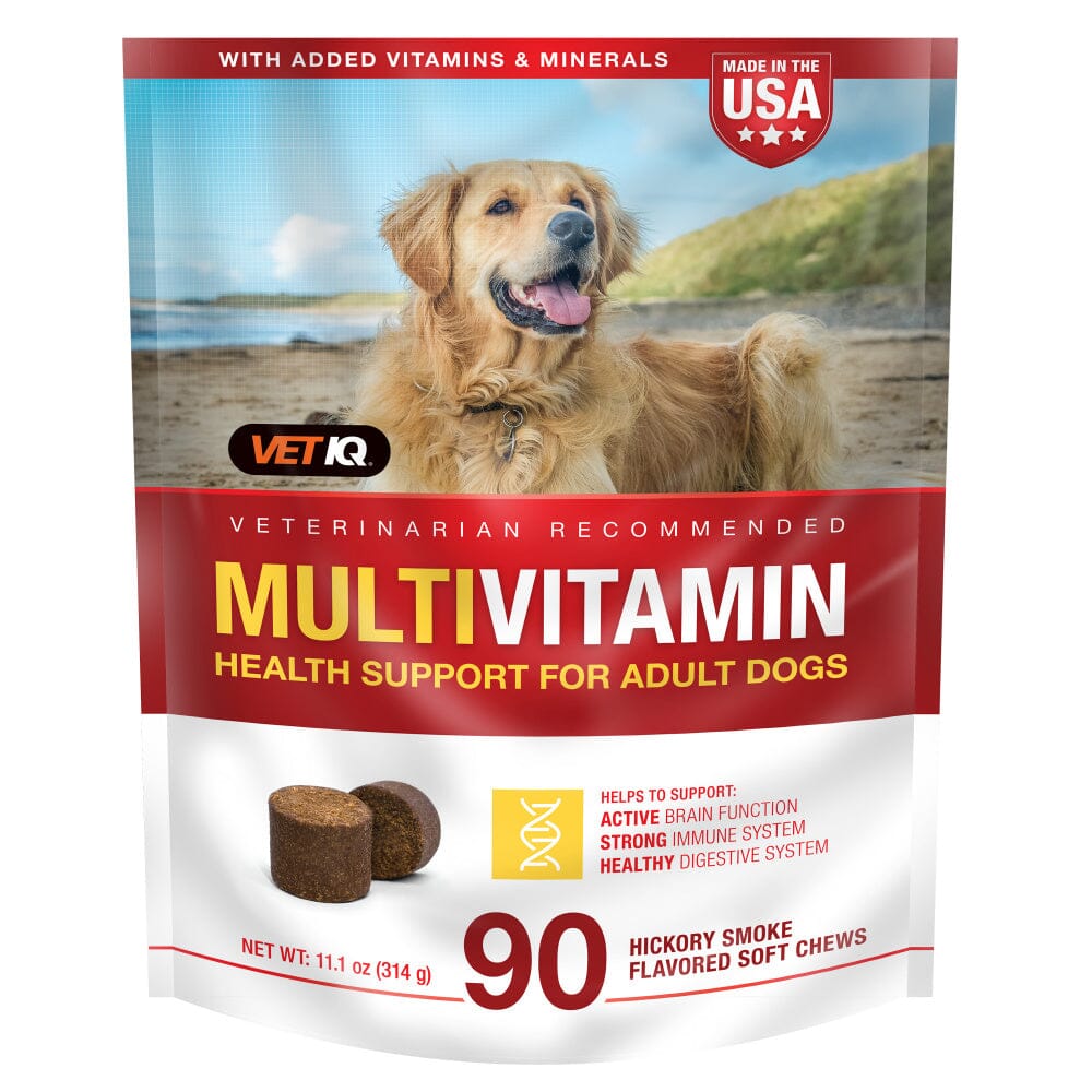 VetIQ Senior Care Daily Multivitamin Soft Chews for Dogs pet supplement