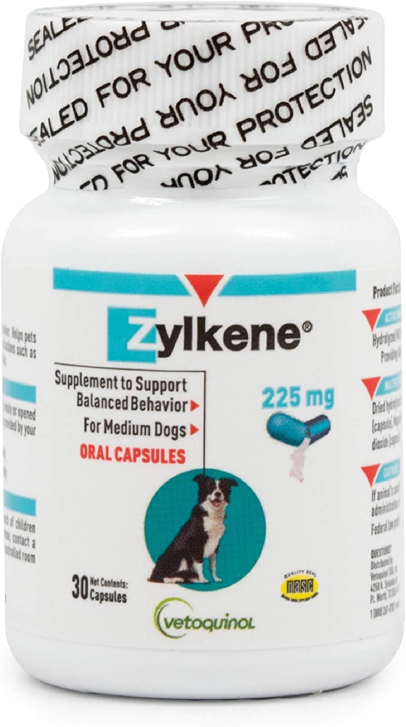 Vetoquinol Zylkene Behavior Support Capsules for Dogs