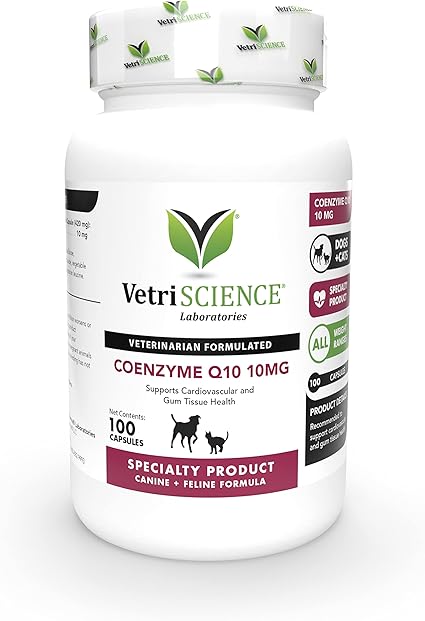 VetriScience Laboratories CoQ10 & L-Carnitine for Senior Dogs