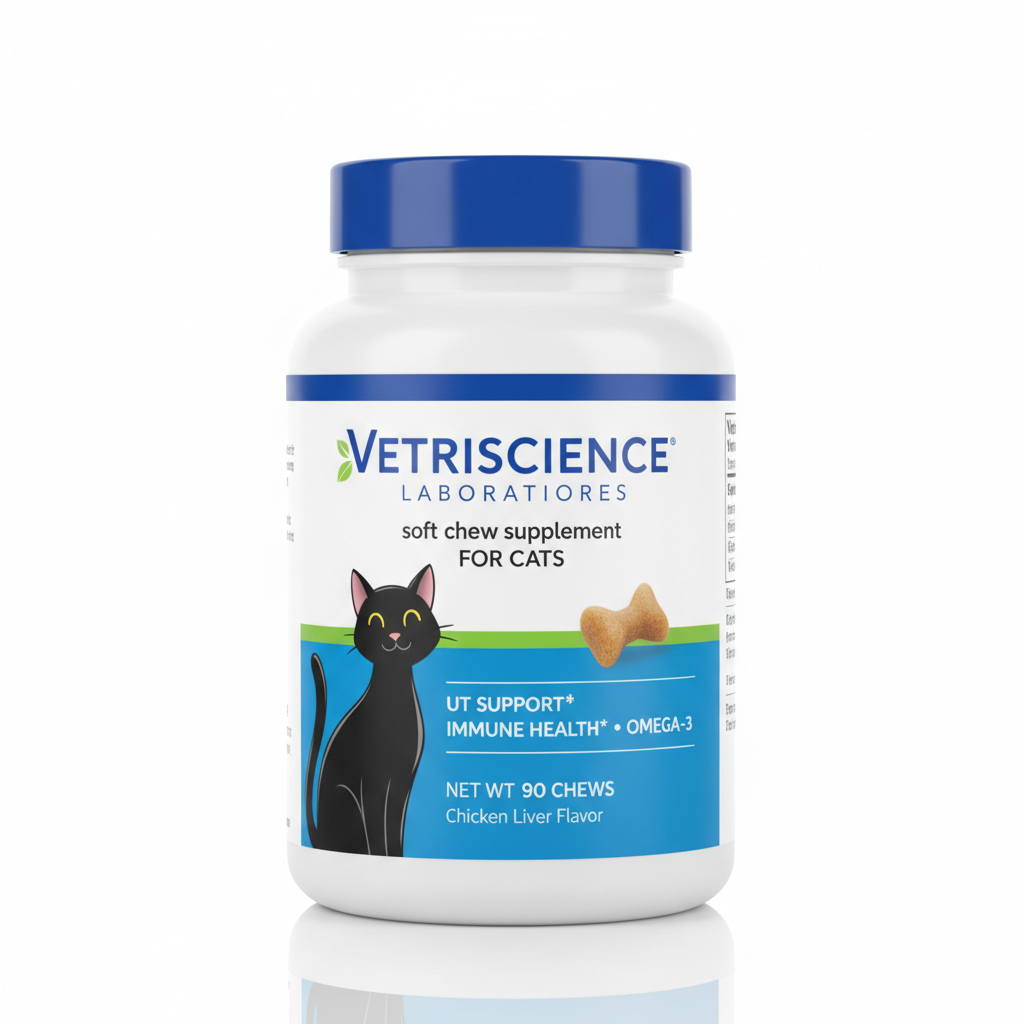 VetriScience Laboratories Vetri Lysine Plus Immune Support Chews for Cats pet supplement