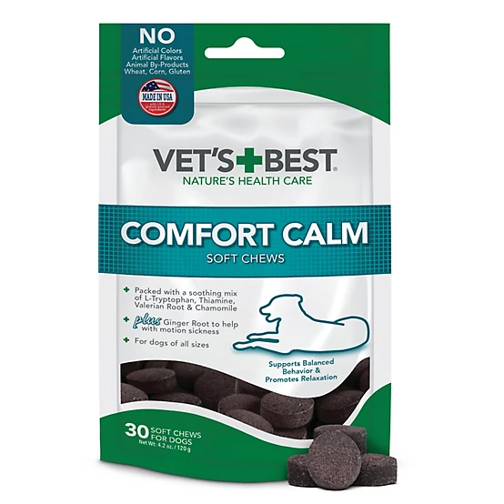 Vets Best Comfort Calm Soft Chews for Dogs