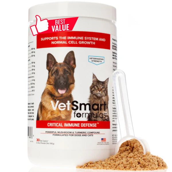 VetSmart Formulas Critical Immune Defense pet supplement