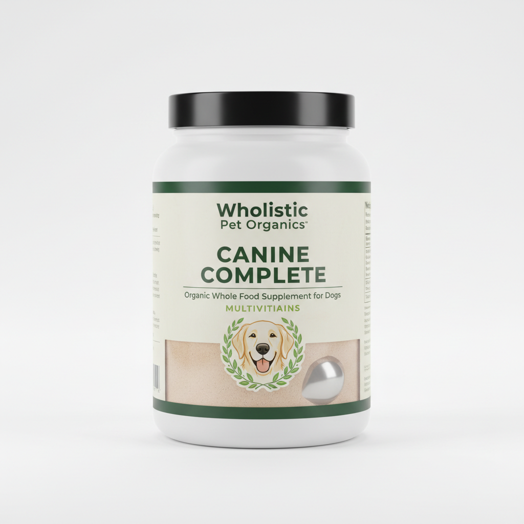 Wholistic Pet Organics Canine Complete - Organic Whole Food Supplement for Dogs pet supplement