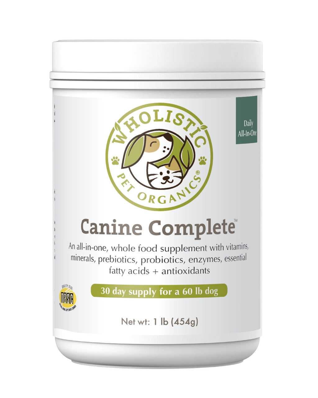 Wholistic Pet Organics Canine Complete pet supplement