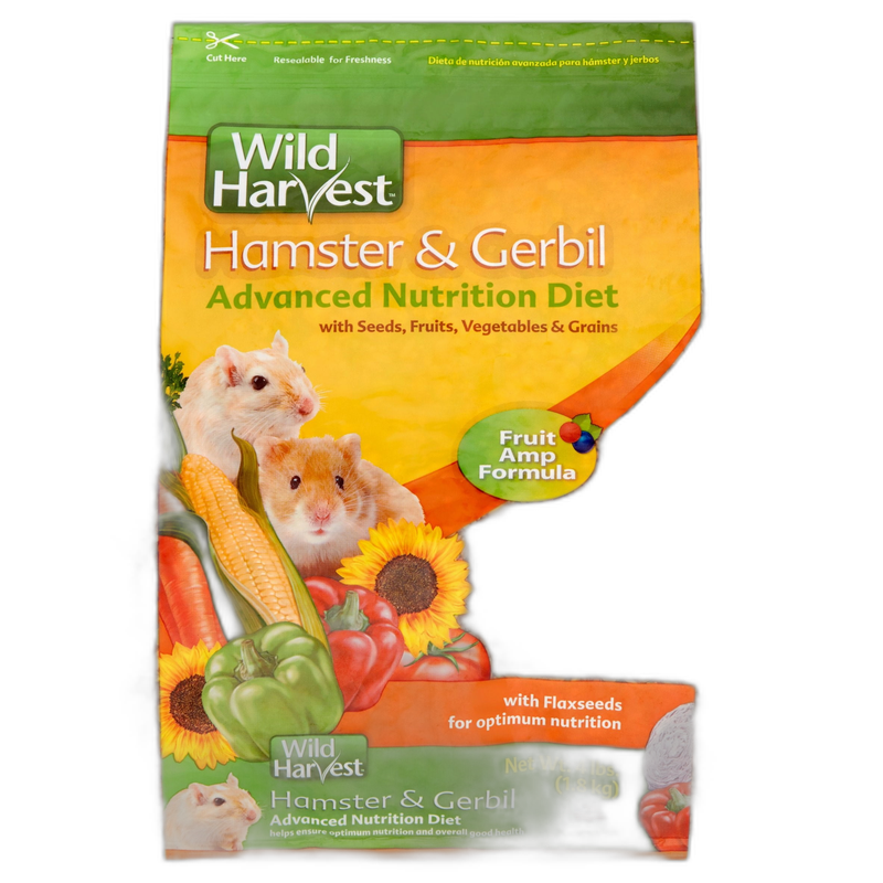 Wild Harvest Advanced Nutrition Hamster Diet pet supplement