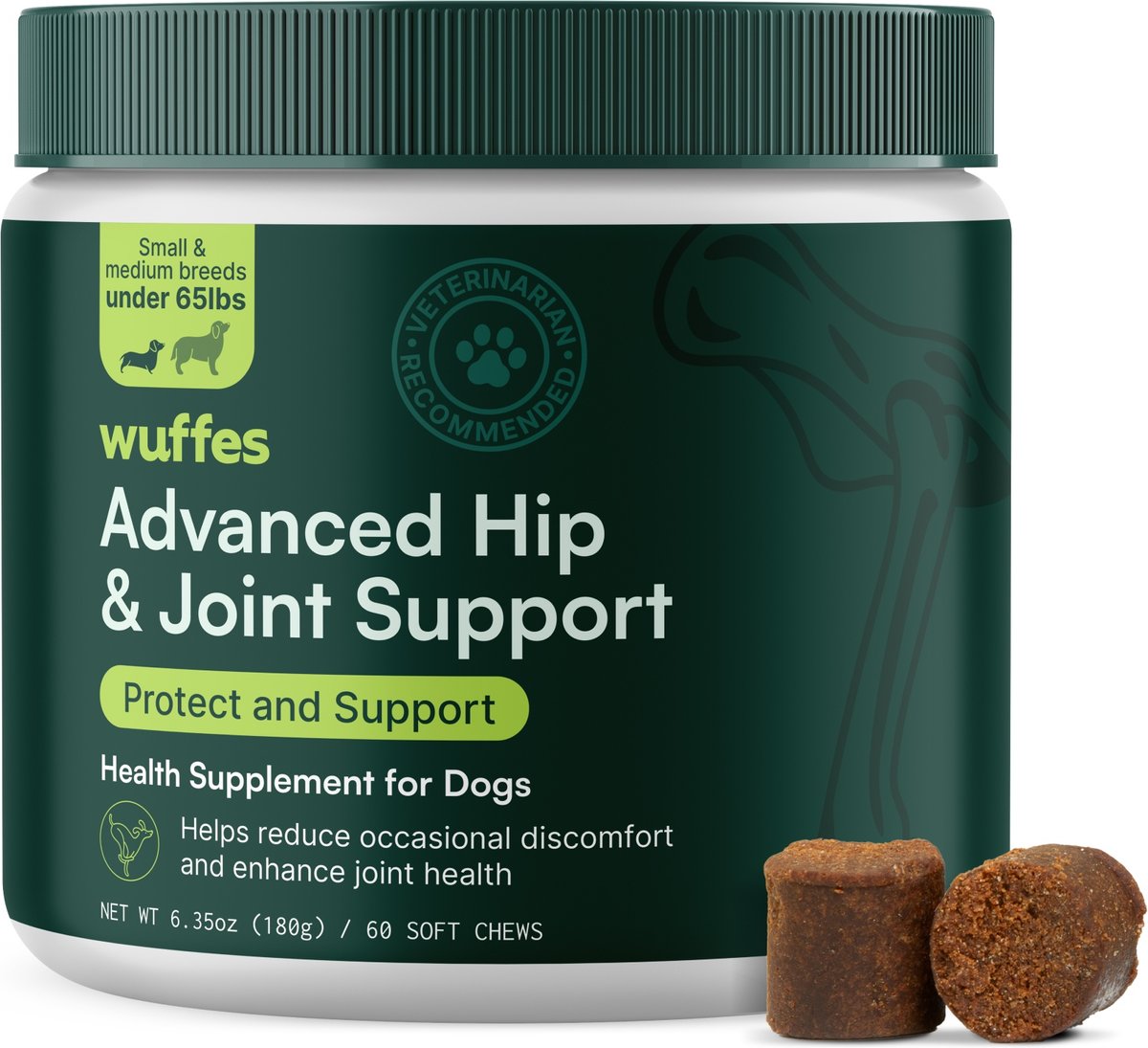 Wuffes Advanced Hip and Joint Supplement for Dogs by Wuffes