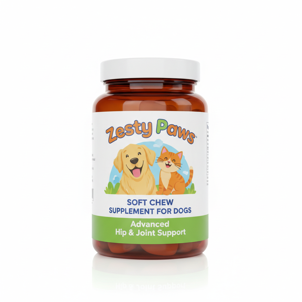 Zesty Paws Calming Bites with Hemp for Dogs