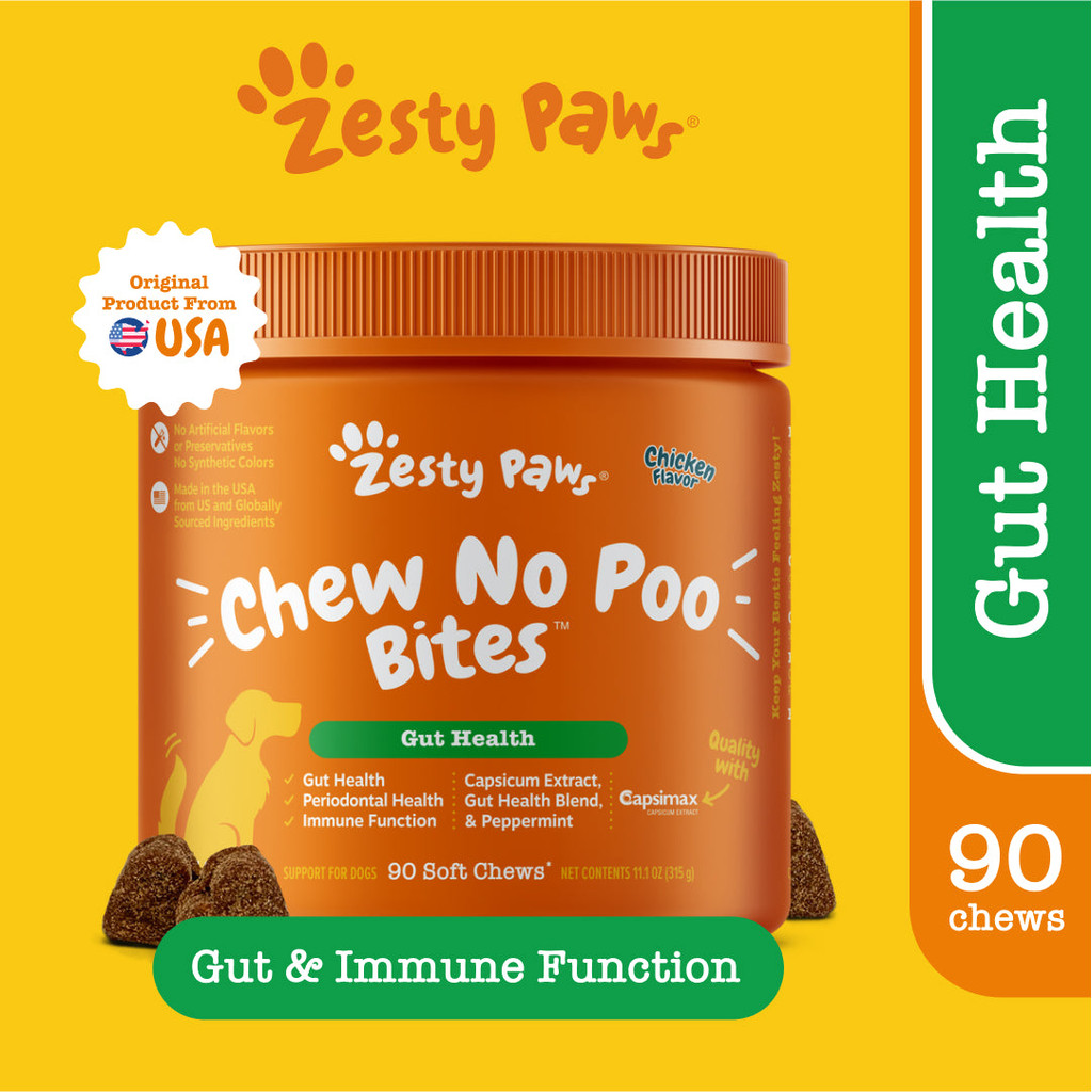 Zesty Paws Gut Health Bites for Dogs