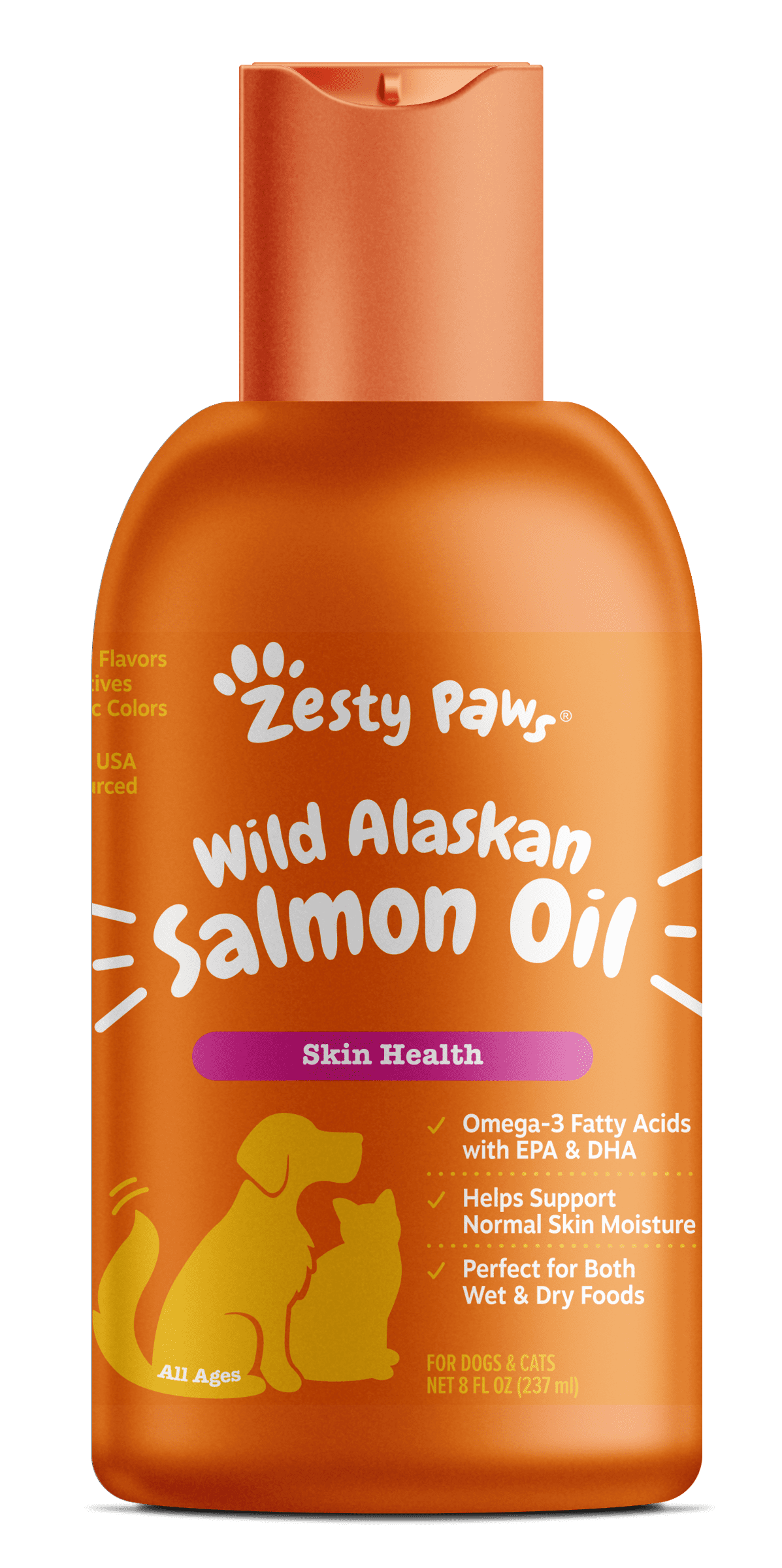 Zesty Paws Pure Wild Alaskan Salmon Oil Soft Chews