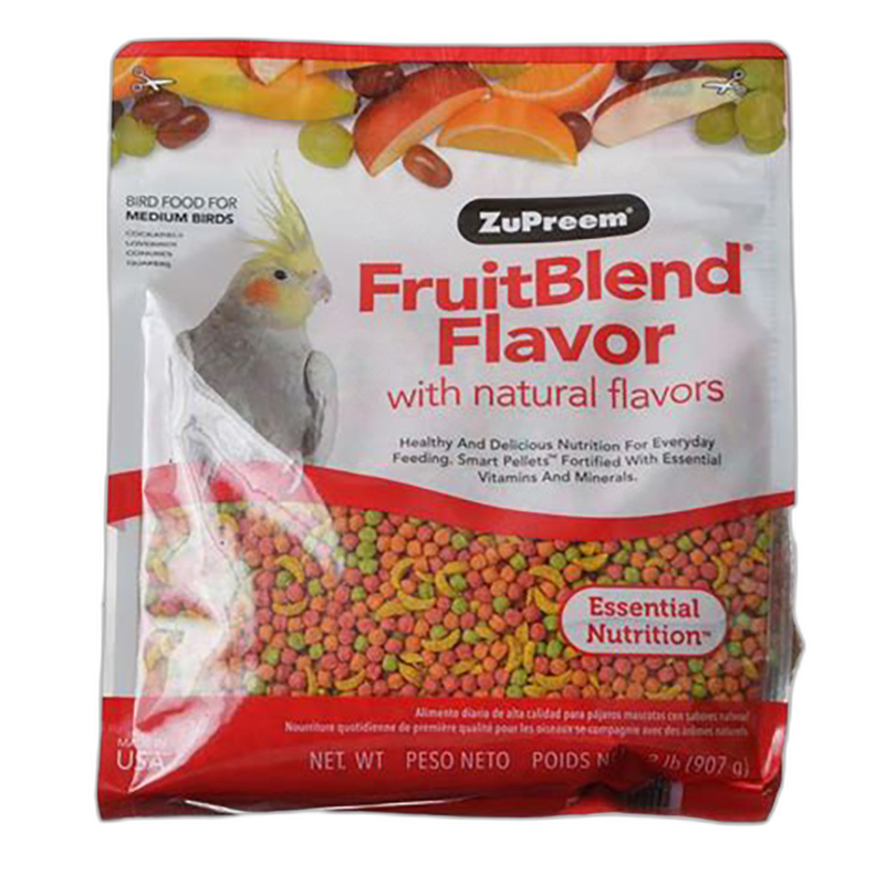 ZuPreem FruitBlend Flavor Bird Food