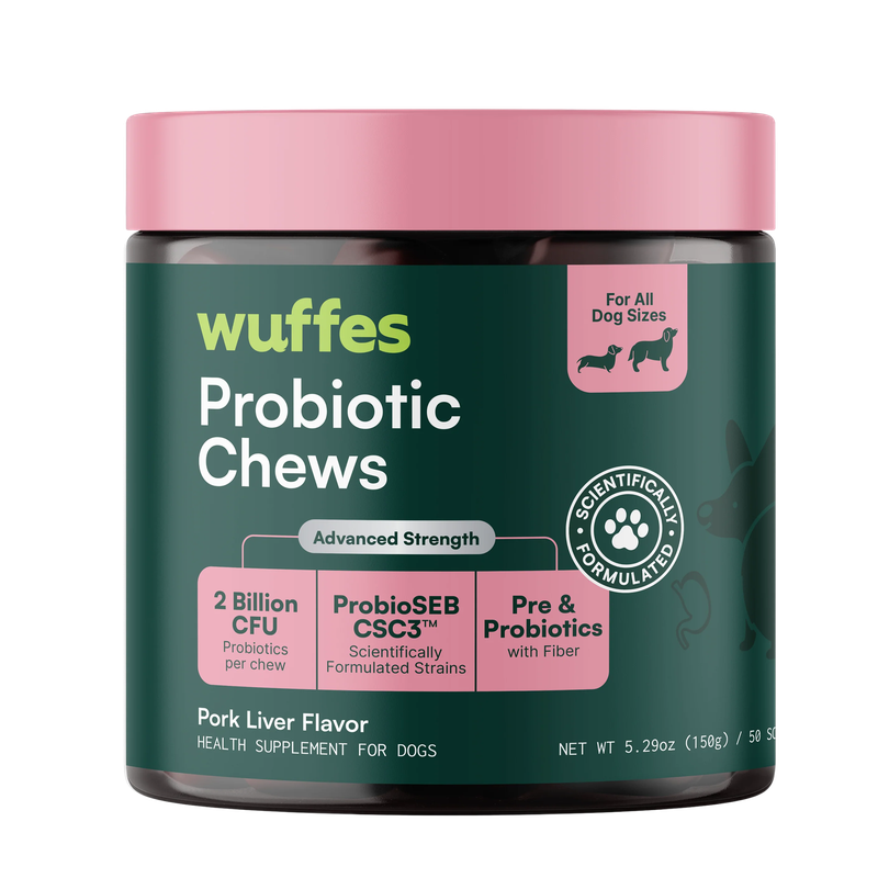 Wuffes Probiotic Chews for Dogs