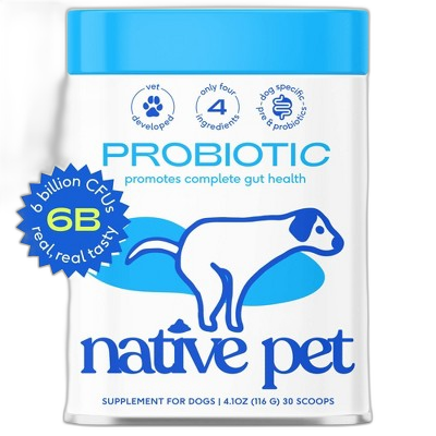 Native Pet Probiotic Powder for Dogs pet supplement