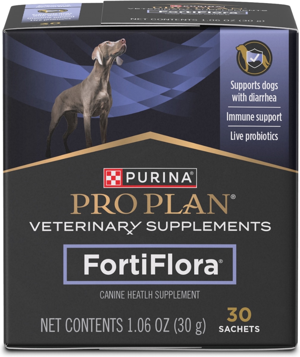 Purina Pro Plan Veterinary Supplements FortiFlora Probiotic Supplement for Dogs pet supplement