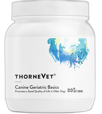 ThorneVET Canine Geriatric Basics Chew Supplement for Senior Dogs
