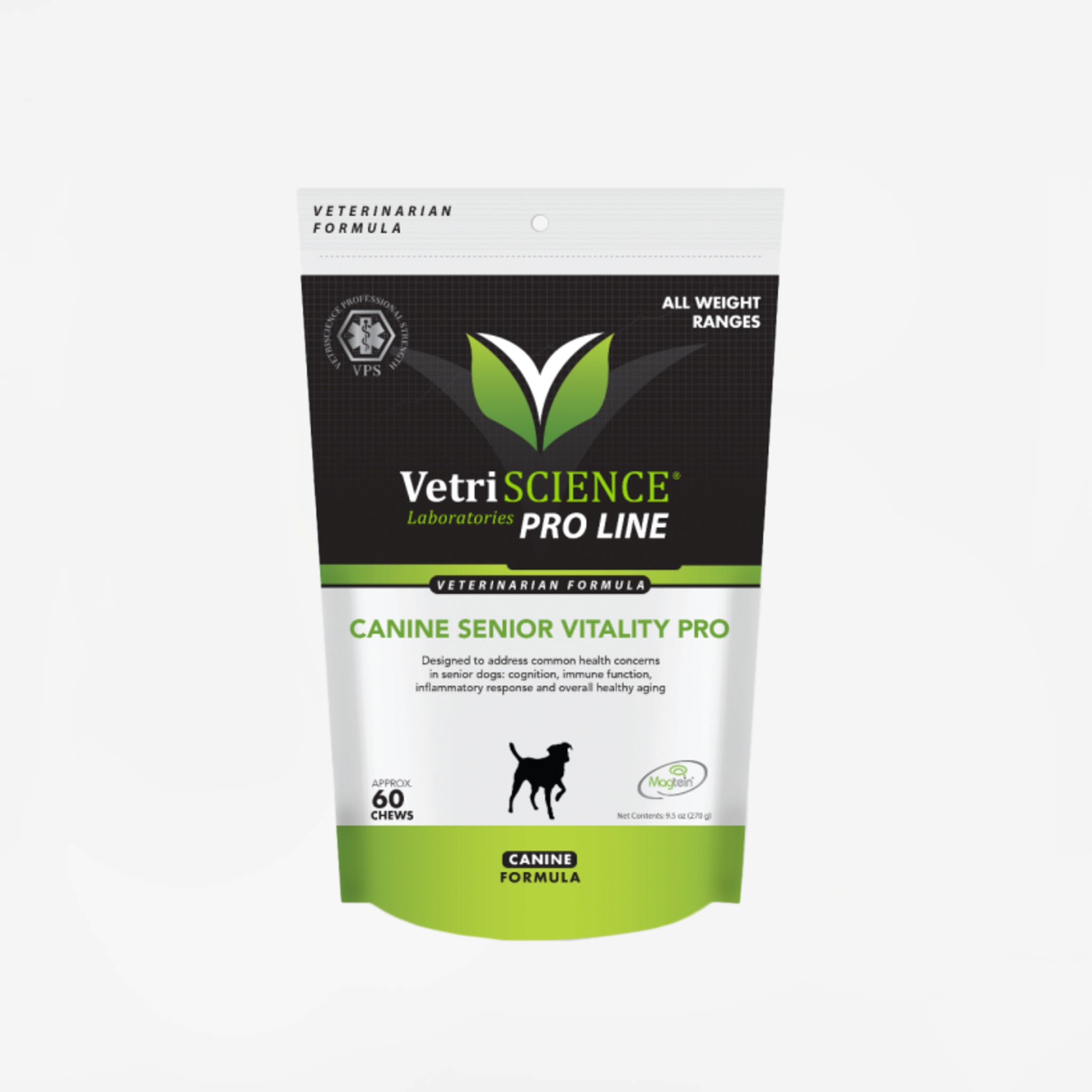 VetriScience Laboratories - Senior Vitality for Dogs, Comprehensive Support for Aging Dogs pet supplement